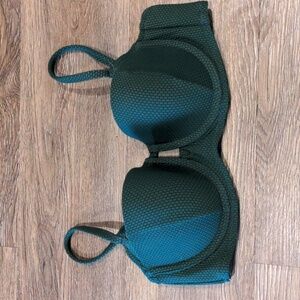 Dark Green Shade and Shore Women Bikini Top 32B